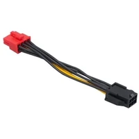 Akasa (AK-CB052), 6pin PCIe to 8pin PCIe2.0 cable adapter - Káble a redukcie