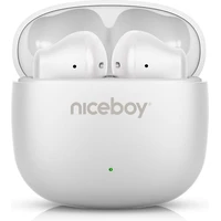 Niceboy Beans 4 POP Arctic bezdrôtové slúchadlá biela - Slúchadlá