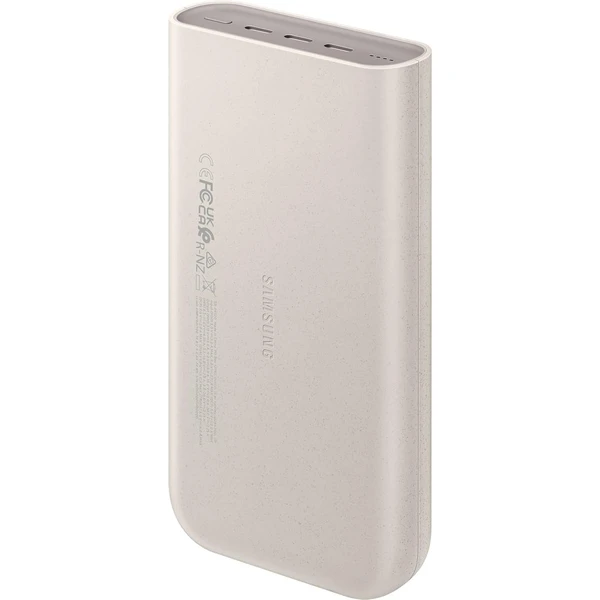 Samsung FastCharge powerbanka 3x USB-C, 45W, 20000mAh béžová - Powerbanky - Obrázok D1IB000K01