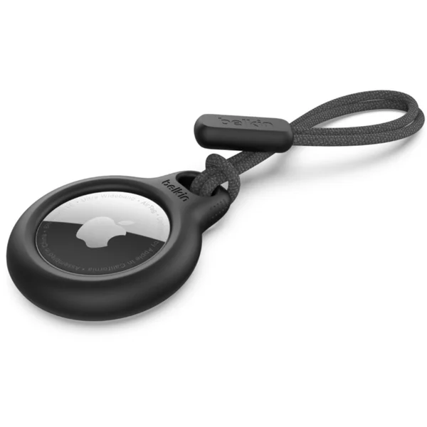 Belkin Secure holder púzdro na AirTag so šnúrkou čiernej - Puzdra - Hlavný obrázok