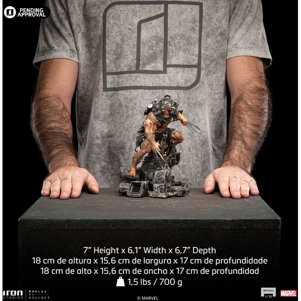 Soška Iron Studios Art Scale 1/10 Marvel Comics - Weapon X Wolverine (50. výročie) - Sochy a sošky - Obrázok D1M7000J01