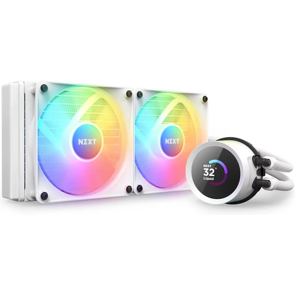 NZXT Kraken 240 RGB biely - Chladiče - Hlavný obrázok