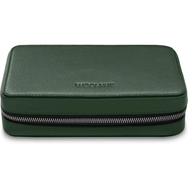 Woolnut kožený Tech Organizér tmavo zelený - Organizéry - Obrázok D1Q4000701