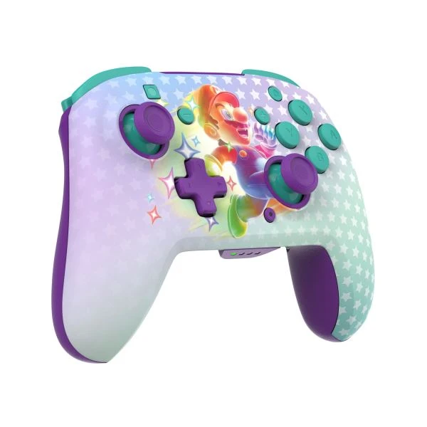 Turtle Beach bezdrôtový ovládač Rematch Glow Invincible Mario (Switch) - Herné ovládače - Obrázok D1QH000K01