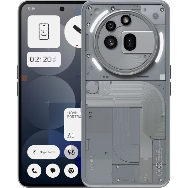 Nothing Phone (3a) Pro 12GB/256GB sivý - Mobilné telefóny - Hlavný obrázok