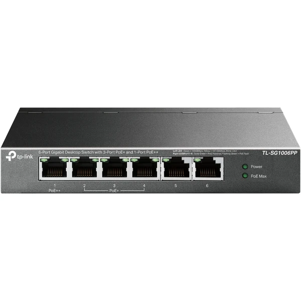 TP-Link TL-SG1006PP prepínač - Switche - Hlavný obrázok