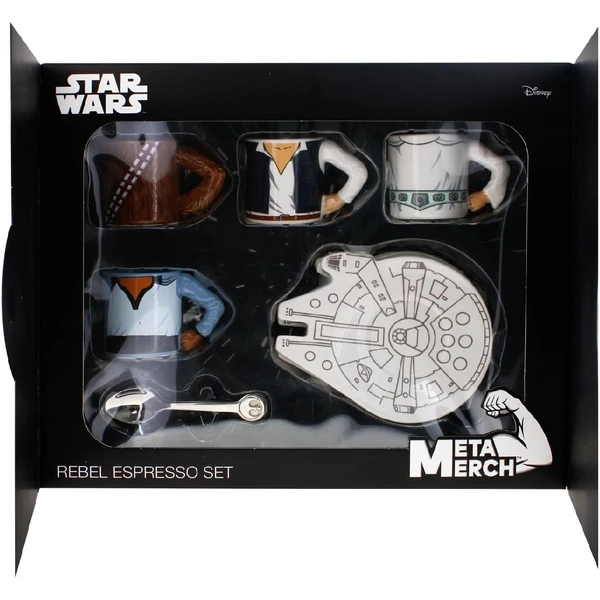 Súprava hrnčekov na espresso Star Wars - Rebel (4 ks) - Darčekové sady - Obrázok D1YE000O01