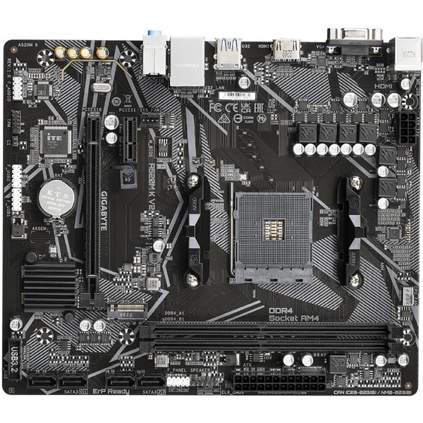 GIGABYTE A520M K V2 - Základné dosky - Obrázok D206000J01