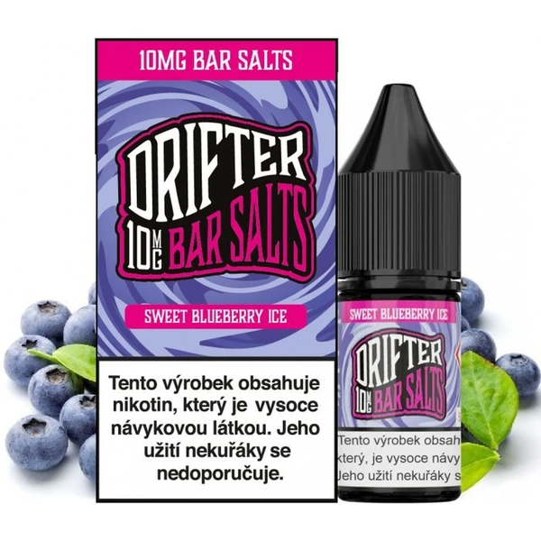 Liquid Drifter Bar Salts Sweet Blueberry Ice 10ml (10mg) - E-liquidy - Hlavný obrázok