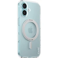 PanzerGlass® CARE kryt Apple iPhone 16 MagSafe KickStand číry/sivý - Puzdra