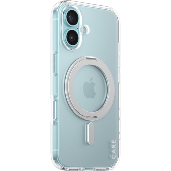 E-shop PanzerGlass® CARE kryt Apple iPhone 16 MagSafe KickStand číry/sivý