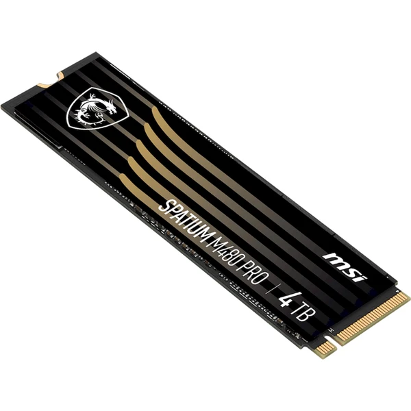 MSI Spatium M480 Pro 4TB - SSD - Obrázok D2DL000K01