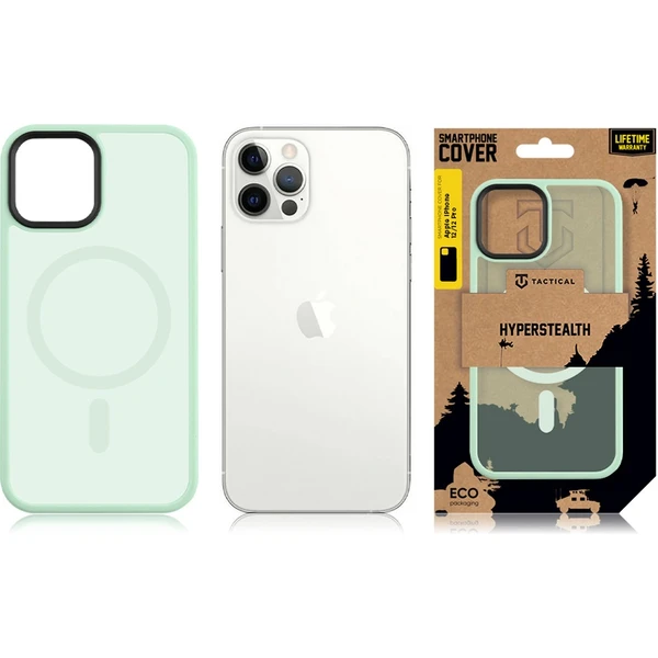 Tactical MagForce Hyperstealth kryt iPhone 12/12 Pro Beach Green - Puzdra - Obrázok D2G1000701