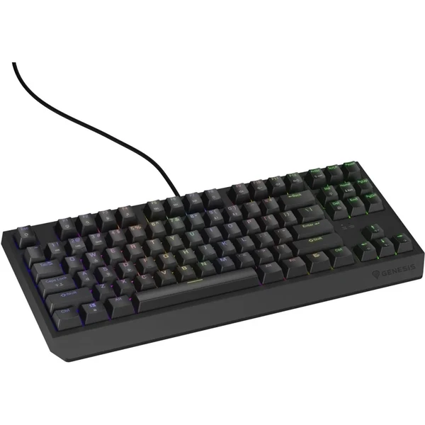 Genesis THOR 230 TKL RGB mechanická klávesnica čierna Outemu Brown - Klávesnice - Obrázok D2I5000O01
