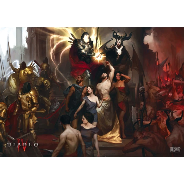 Puzzle Gaming: Diablo IV - Birth of Nephalem (1000) - Puzzle - Obrázok D2QE000N01