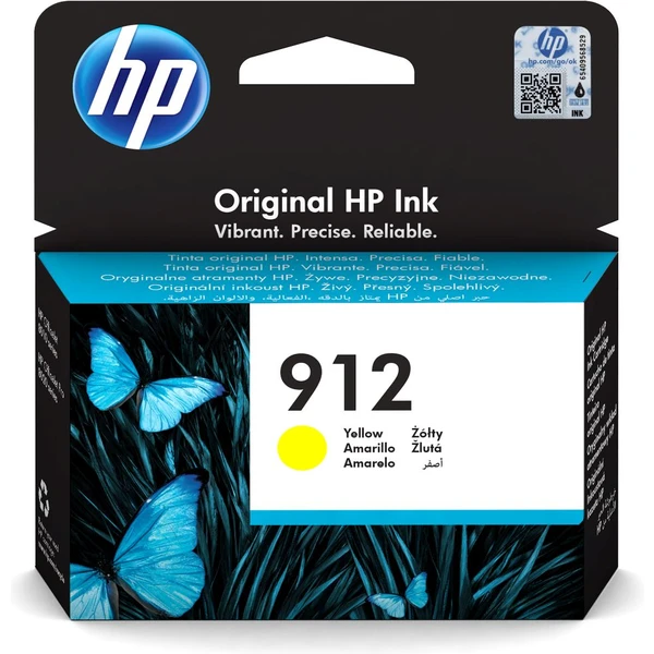 HP 3YL79AE č. 912 Žltá originálna - Cartridge - Hlavný obrázok