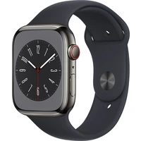 Apple Watch Series 8 Cellular 45mm oceľ - Inteligentné hodinky