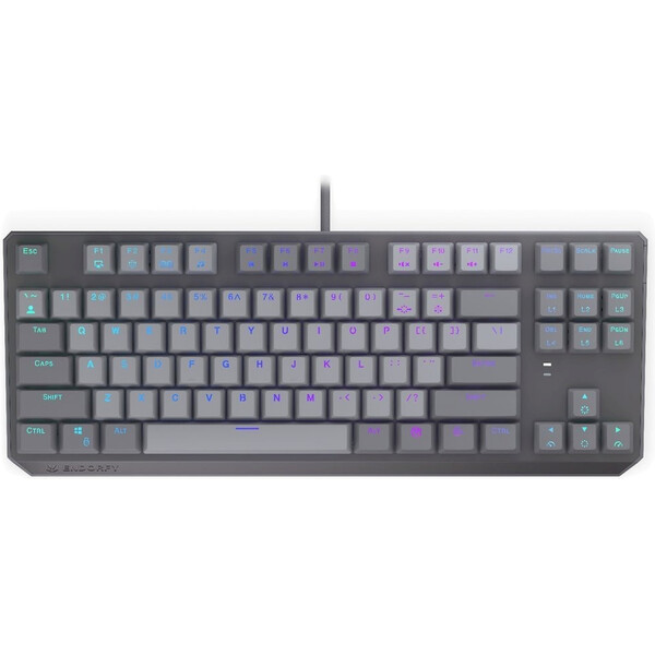 E-shop Endorfy Thock V2 TKL herná klávesnica šedá US