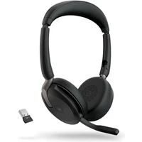 Jabra Evolve2 65 Flex Link380a MS/Stereo - Slúchadlá