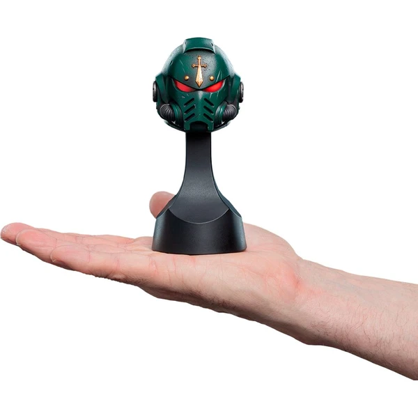 Replika prilby Weta Workshop Warhammer (40K) - Dark Angels Helm Miniature 12,7 cm - Repliky - Obrázok D32H000L01