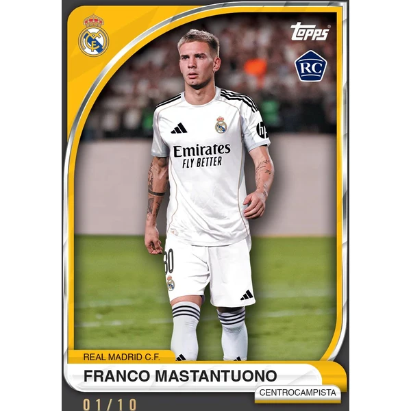 Futbalové karty Topps 2025/26 Real Madrid Collector Tin - Futbalové karty - Obrázok D37M000K01