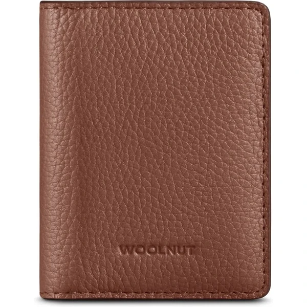 Woolnut kožená peňaženka hnedá - Peňaženky - Obrázok D39D000K01