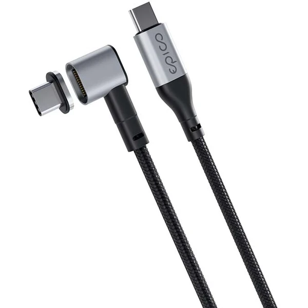 EPICO USB-C/USB-C napájací kábel 100W 2m čierny - Káble a redukcie - Hlavný obrázok