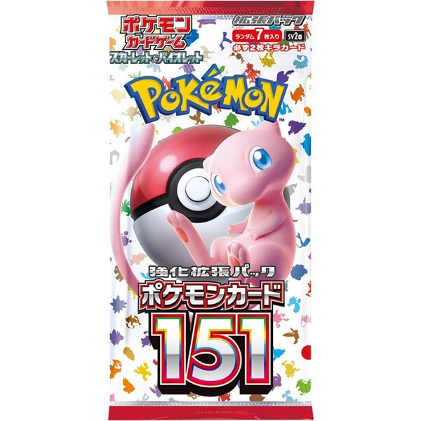 Pokémon TCG - 151 booster (Japan)