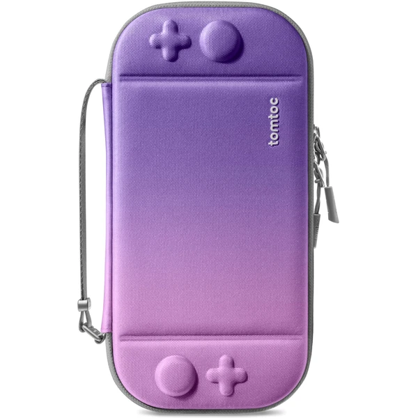Tomtoc FancyCase cestovné puzdro pre Nintendo Switch 2 fialové - Puzdra - Obrázok D3JE000O01