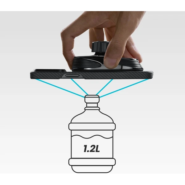 Pitaka MagEZ Car Mount Pro 2 držiak do ventilácie s MagSafe/Qi2 čierny - Držiaky - Obrázok D3QF000L01