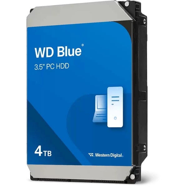 WD BLUE WD40EZAX 4TB SATA/600 256MB cache 5400 ot. 180 MB/s - Pevné disky - Hlavný obrázok