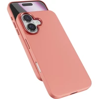 Epico Mag+ Silicone kryt pre iPhone 16 broskyňovo ružová - Puzdra