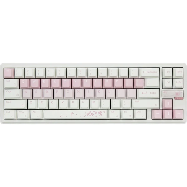 Varmilo Sword68 Kailh Prestige Voice (US) Sakura - Klávesnice - Hlavný obrázok