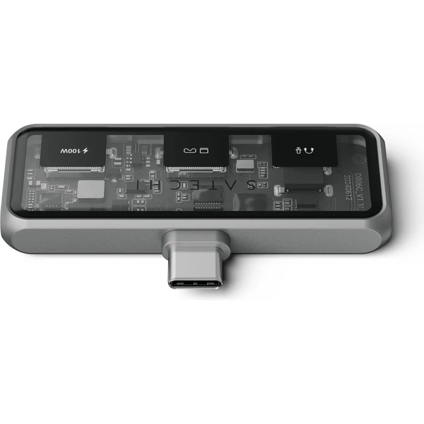 Satechi Mobile XR Hub s duálnym USB-C a audio portom vesmírne šedý - USB huby - Obrázok D4BF000O01