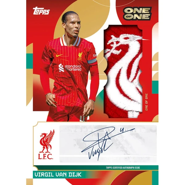 Topps futbalové karty Liverpool 2024/25 Team Set - Futbalové karty - Obrázok D4MF000J01