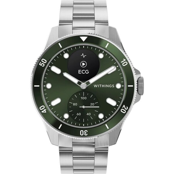 Withings Scanwatch Nova 42mm zelené