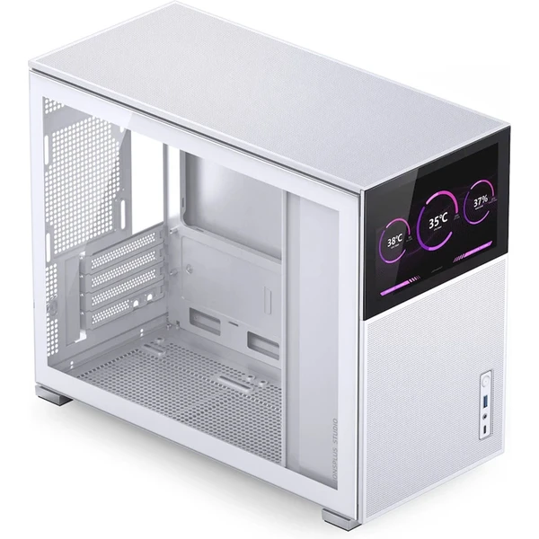 Jonsbo D31 MESH Screen biela - Počítačové skrine - Obrázok D4VD000K01