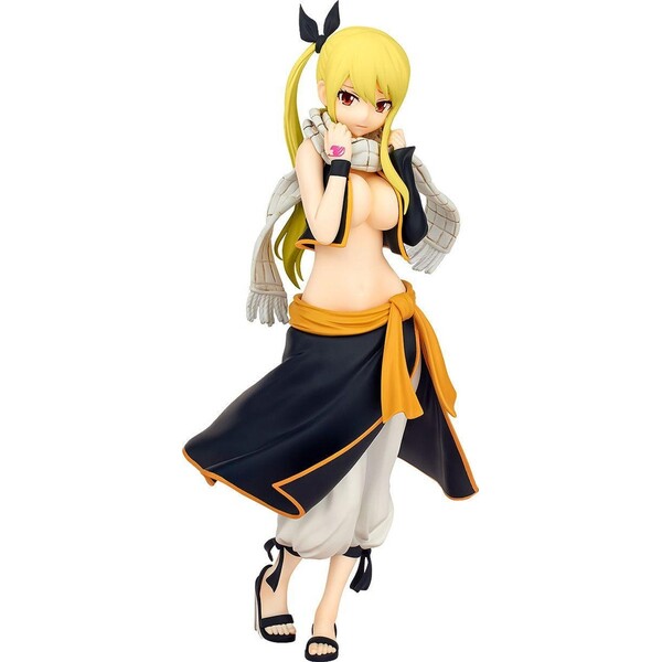 Figúrka Good Smile Company Fairy Tail Pop Up Parade - Lucy Heartfilia v kostýme Natsu 22 cm