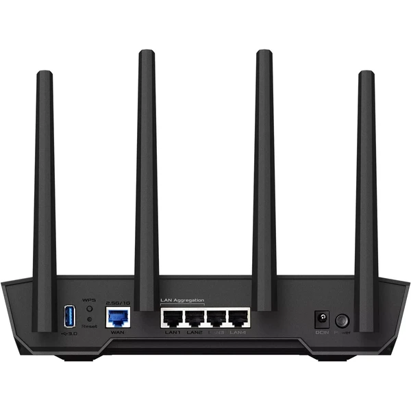 ASUS TUF Gaming AX4200 Wi-Fi 6 herný router čierny - Wi-Fi routery - Obrázok D56A000601