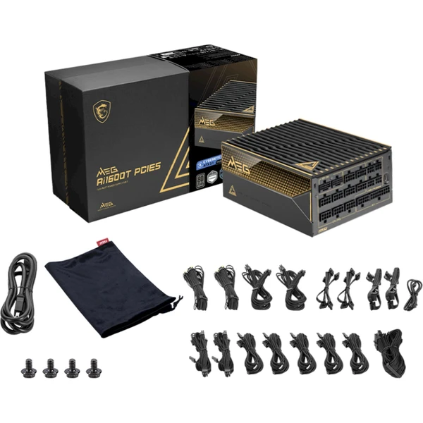 MSI MEG Ai1600T PCIE5 1600W - Zdroje - Obrázok D58H000L01