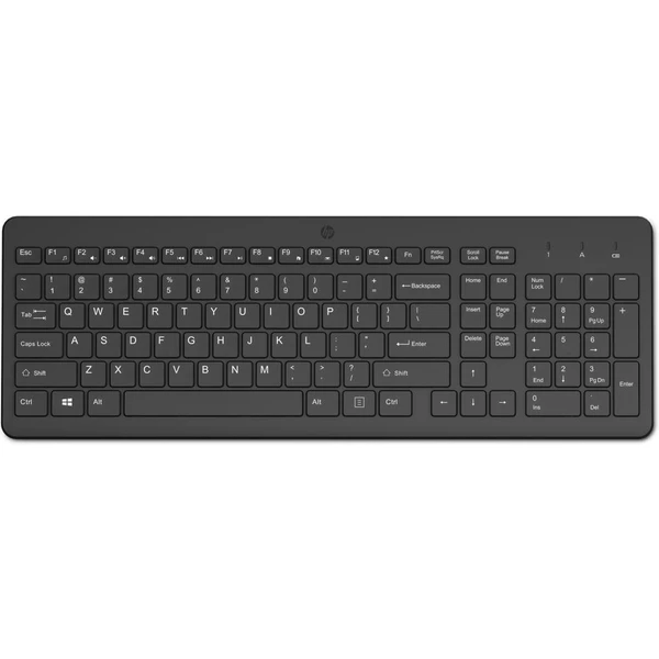 HP 220 bezdrôtová klávesnica čierna - Klávesnice - Hlavný obrázok