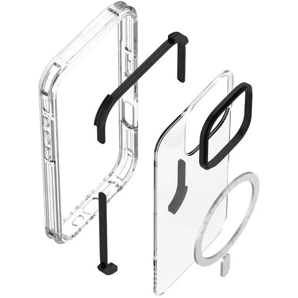 Cubenest MagPro Strong Guard kryt iPhone 16 Pro čierny - Puzdra - Obrázok D5DF000L01