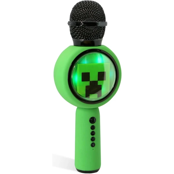 OTL Minecraft PopSing LED karaoke mikrofón - Mikrofóny - Obrázok D5NA000O01
