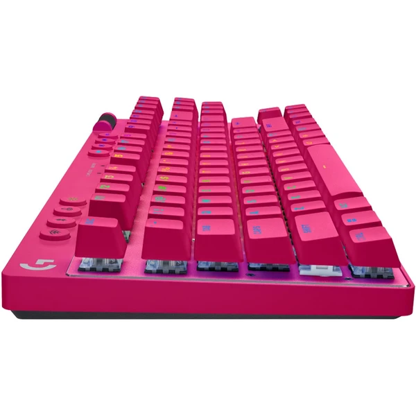 Logitech Pro X TKL LIGHTSPEED herná klávesnica Tacktile (US) ružová - Klávesnice - Obrázok D5O5000L01