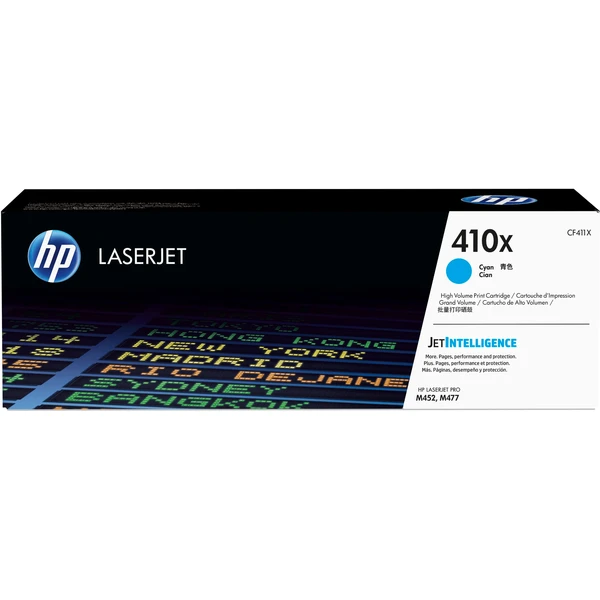 HP CF411X č. 410X Azúrová originálna - Tonery - Hlavný obrázok