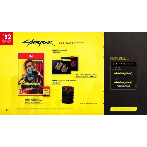 Darček k hre Cyberpunk 2077 Ultimate Edition - nákrčník - Darčeky - Hlavný obrázok