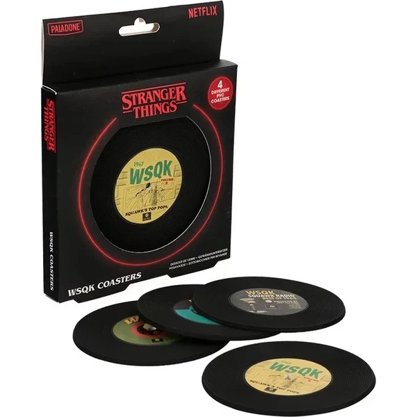 Set podtáckov Paladone Stranger Things - WSQK - Podpivník - Hlavný obrázok