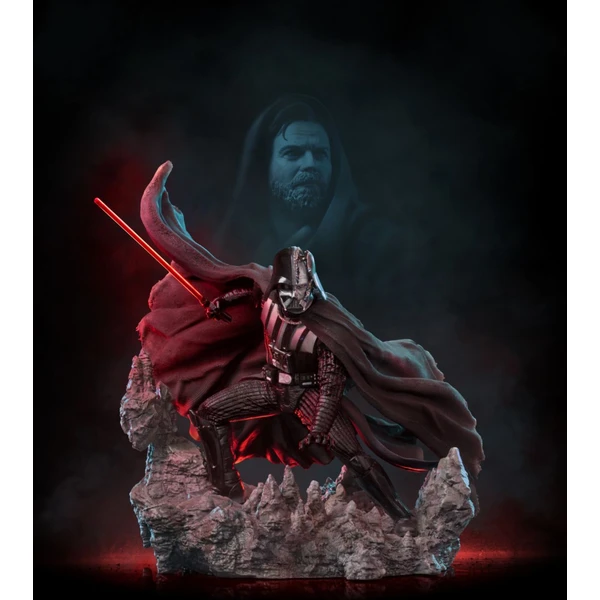 Soška Iron Studios BDS Art Scale 1/10 SW: Obi-Wan Kenobi - Darth Vader - Sochy a sošky - Obrázok D5Z9000K01
