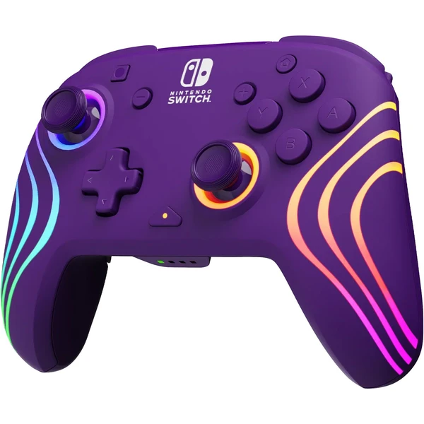 PDP bezdrôtový ovládač Afterglow Wave fialový (Switch) - Herné ovládače - Obrázok D6B6000O01