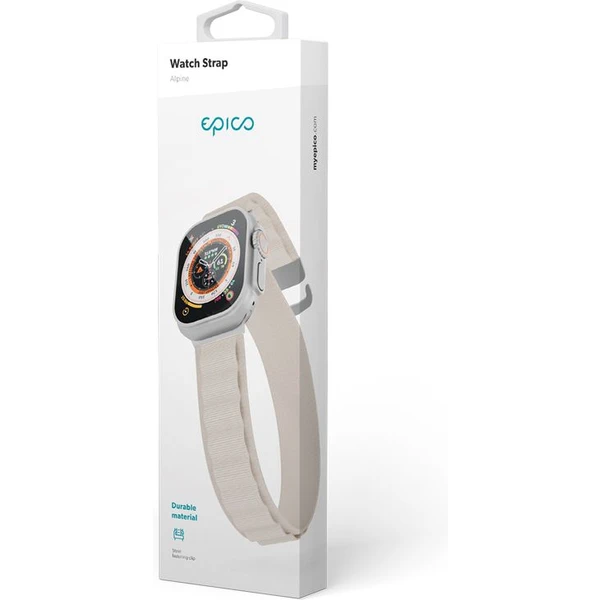 Epico Alpine remienok 38/40/41 mm béžový - Remienky - Obrázok D6F4000701